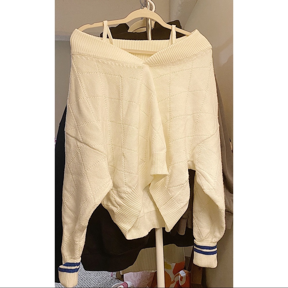 White sweater